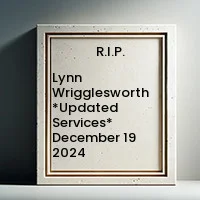 WRIGGLESWORTH, Lynn Wrigglesworth