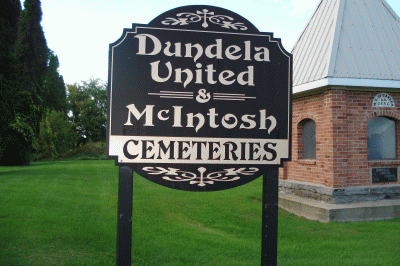 Dundela United and McIntosh Cemeteries