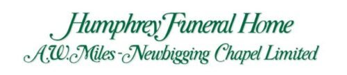 Humphrey Funeral Home A.W. Miles – Newbigging Chapel