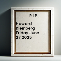 KLEINBERG, Howard Kleinberg