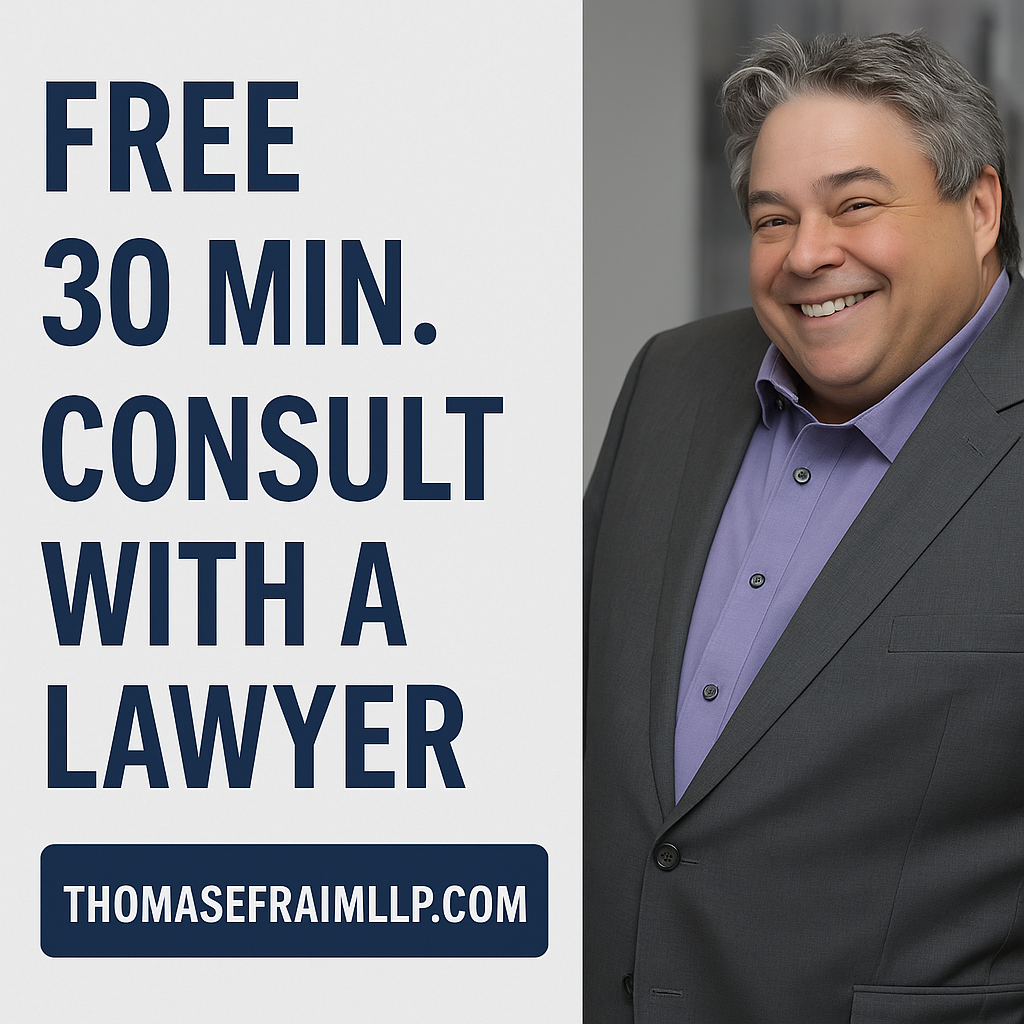 Free 30-minute legal consultation offer.