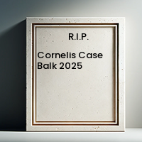 BALK , Cornelis “Case” Balk
