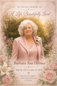 HOLMES, Barbara Ann Holmes