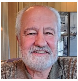 Smiling older man in casual setting