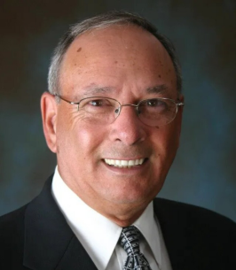Smiling man in suit portrait photograph