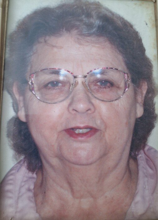 ALBERTSON, Marlene Albertson Elderly woman wearing glasses and a pink blouse.