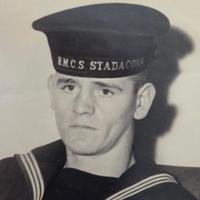 Sailor in uniform with HMCS Stadacona hat