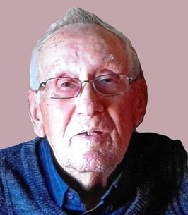 Elderly man with glasses and sweater