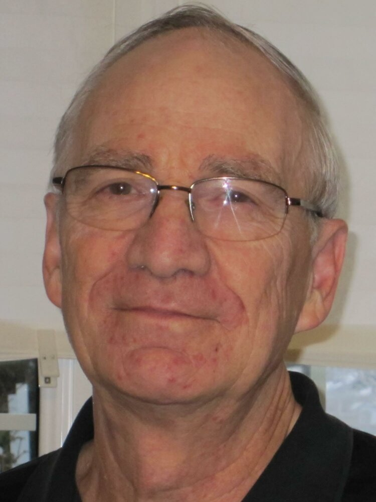 WALL, Lorne Alexander Wall Elderly man with glasses and dark shirt