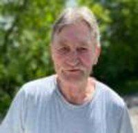 Elderly man outdoors in casual clothing