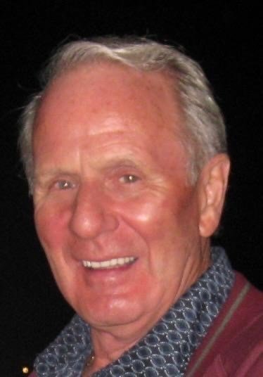 Smiling older man with short hair