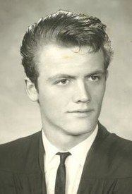 Vintage black-and-white portrait of a young man.