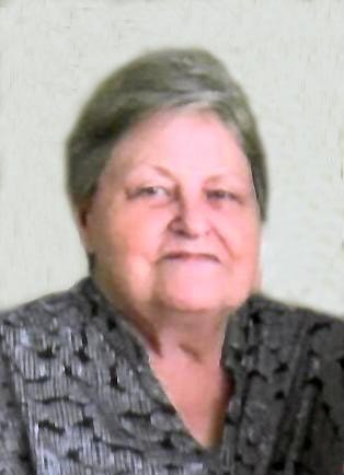 Portrait of a smiling elderly woman.