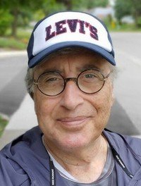 Man wearing Levi's cap on street