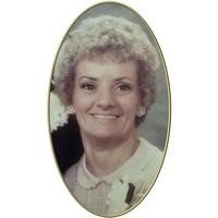 Portrait of smiling woman in vintage style photo.