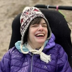 LEGAULT, Ashley Lynn Legault Smiling person in winter attire outdoors.