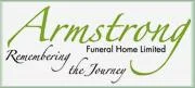Armstrong Funeral Home logo, Remembering the Journey.