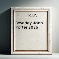 Framed memorial sign with R.I.P message